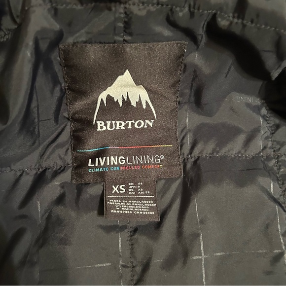 Burton Living Lining Snowboarding Coat Sz XS Ski Outdoor Camping Hiking Winter - Picture 13 of 14